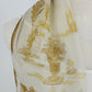 Yellow Gold Scarf Chiffon Monochromatic Design Forest Trees Rectangle 13" x 53"