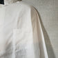 White Traditional Server Coat XL Fame Fabrics 4 Buttons Military Collar C102