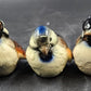 Set of 3 Goebel Sparrow Bird Figurines West Germany CV72 CV73 and CV74 2.75"x4"