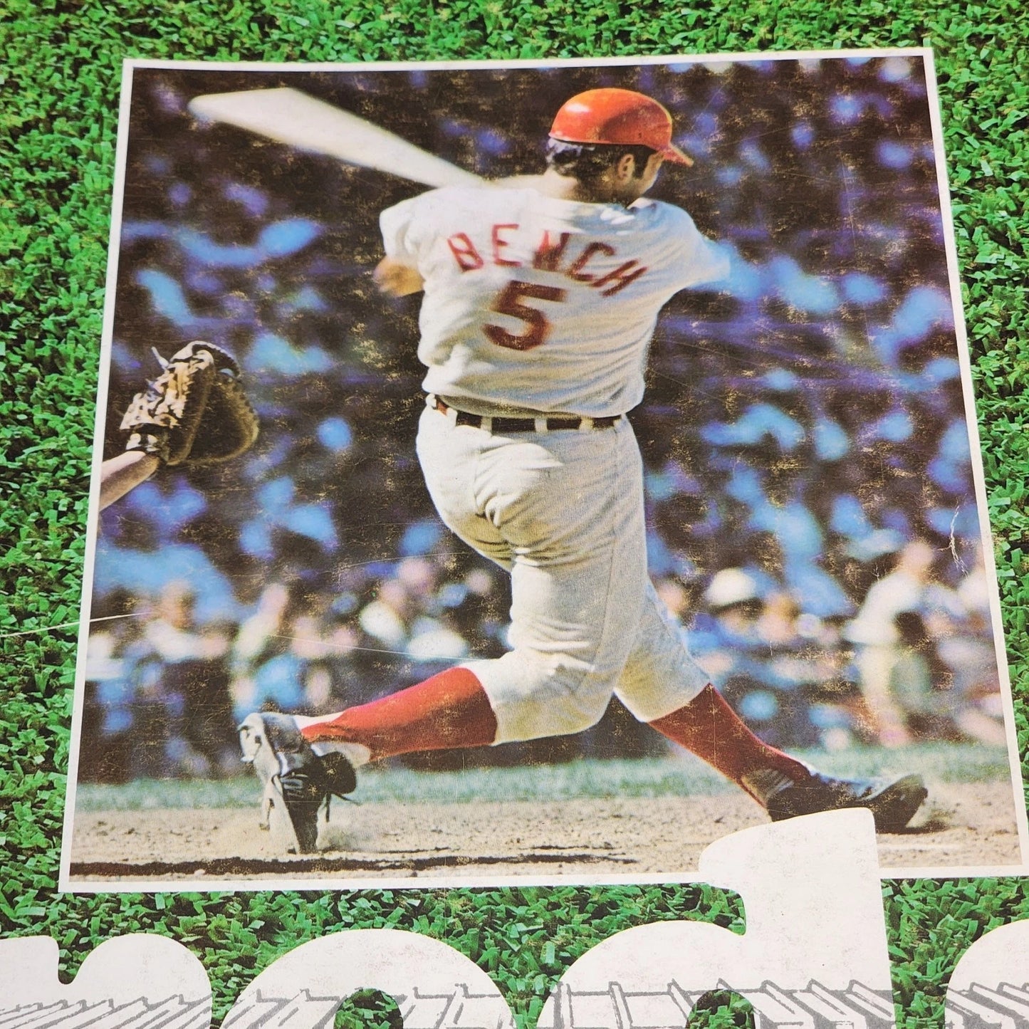 Cincinnati Reds 1970 Yearbook Johnny Bench MLB Vintage Magazine