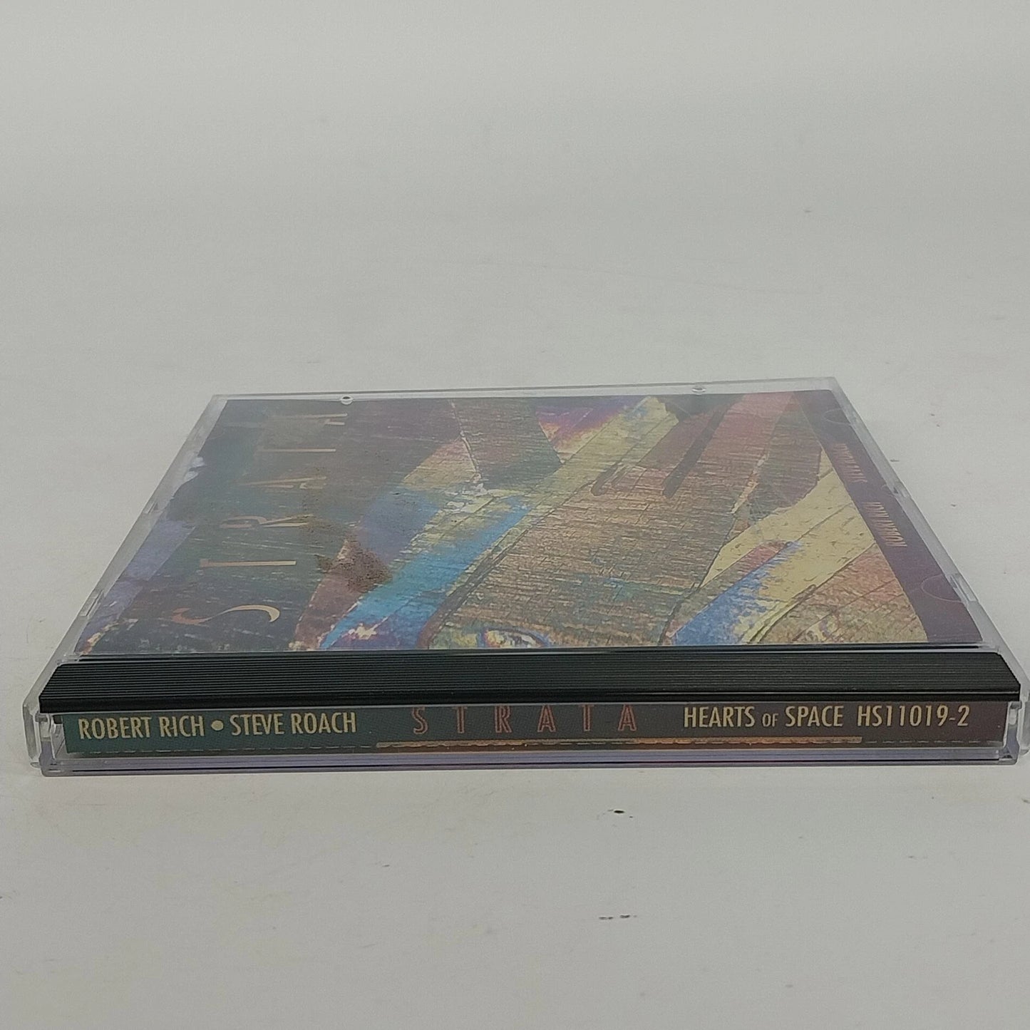 Strata by Robert Rich and Steve Roach CD 1990 Hearts of Space Records Ambient