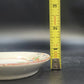 Porcelain Oval Serving Dish Plate 6" Hand Painted Floral Orange Trim Japan