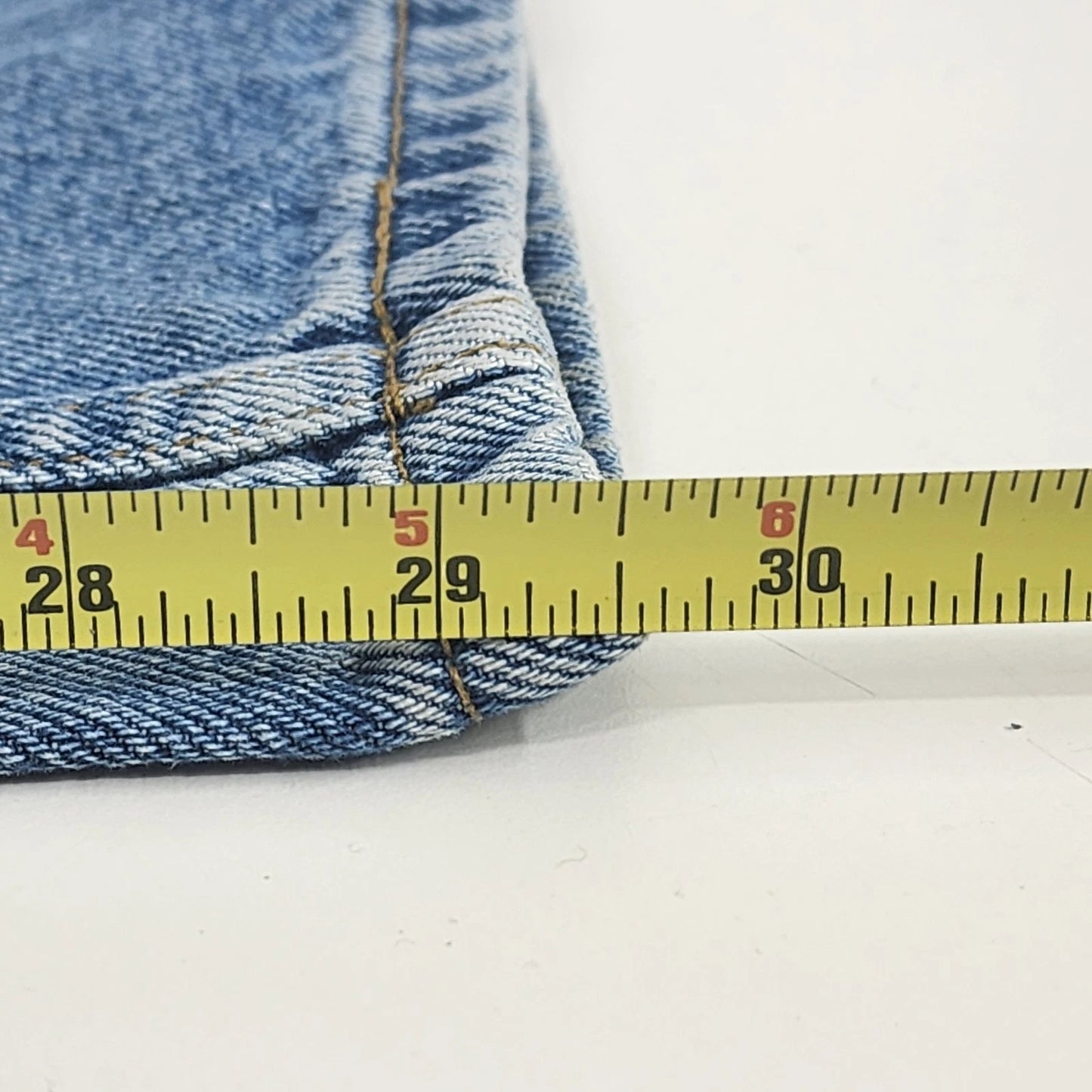 LA Blues Size 10 Denim Jeans Medium Wash Slim Fit 100% Cotton Classic Vtg Mexico