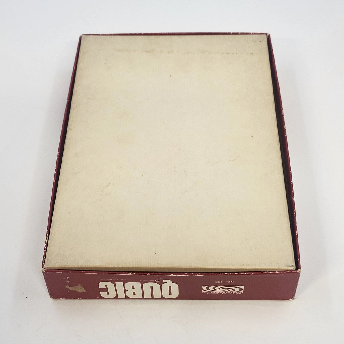 Parker Brothers Qubic 3-D Tic Tac Toe Game No. 400 Board Game Boxed 1965 Vtg USA