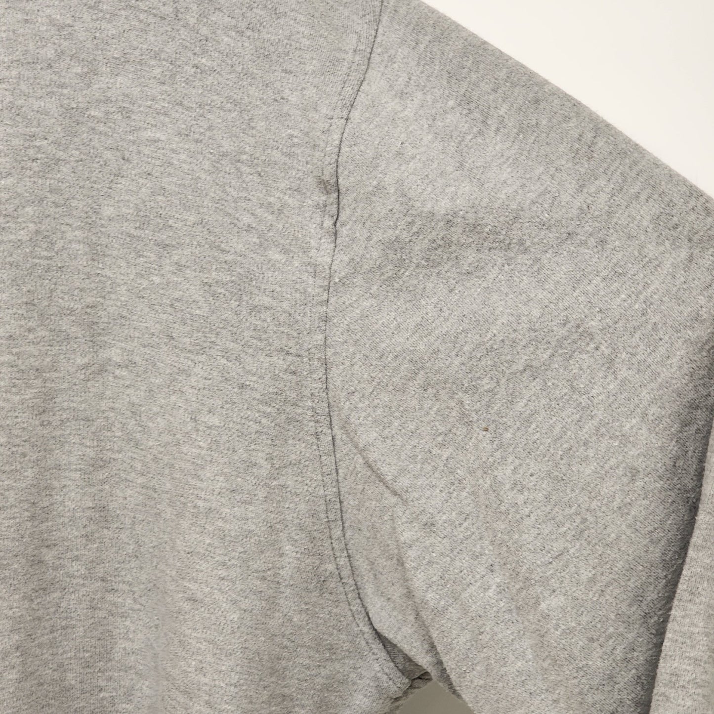 Steve & Barry Relaxed Fit Long Sleeve Grey Polo Shirt 3 Button w/Flat Collar XXL