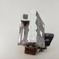 Toy Shop Christmas Cozy Lites Band Design 12" Ceramic Tea Light House 2001 China