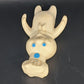 Pillsbury Doughboy Poppin' Fresh Toy Figurine Rubber Squeeze Swivel Head 1971