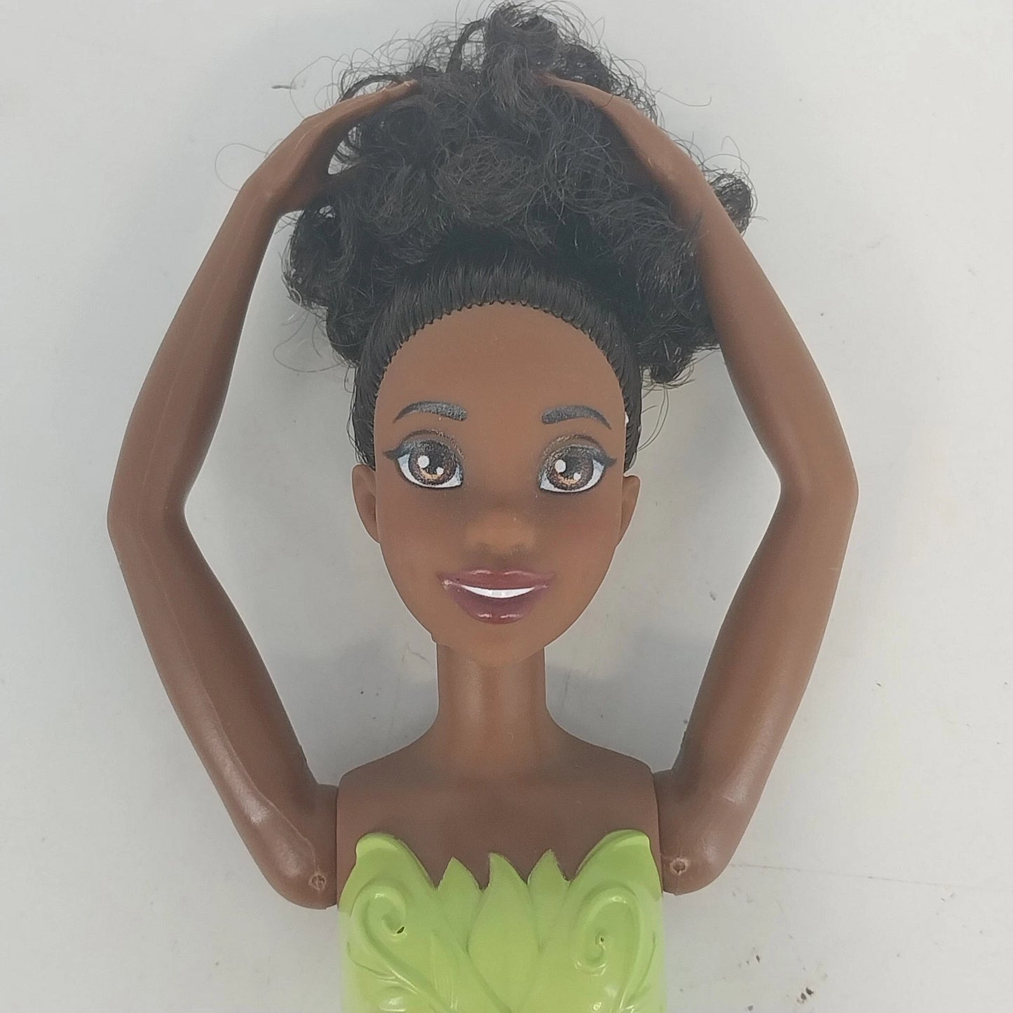 Disney Princess Tiana ballet doll green dress