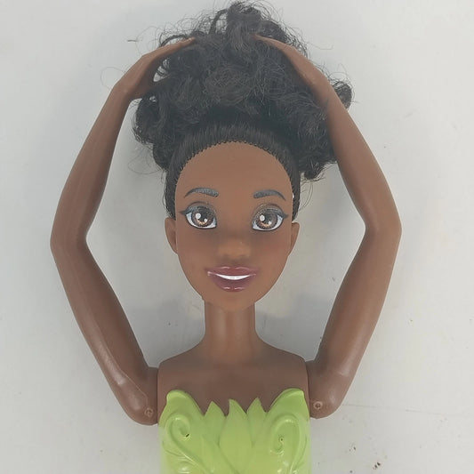 Disney Princess Tiana ballet doll green dress
