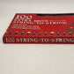 Fabri-Centers 100 Clear Mini Christmas Lights Super Bright String to String NIB