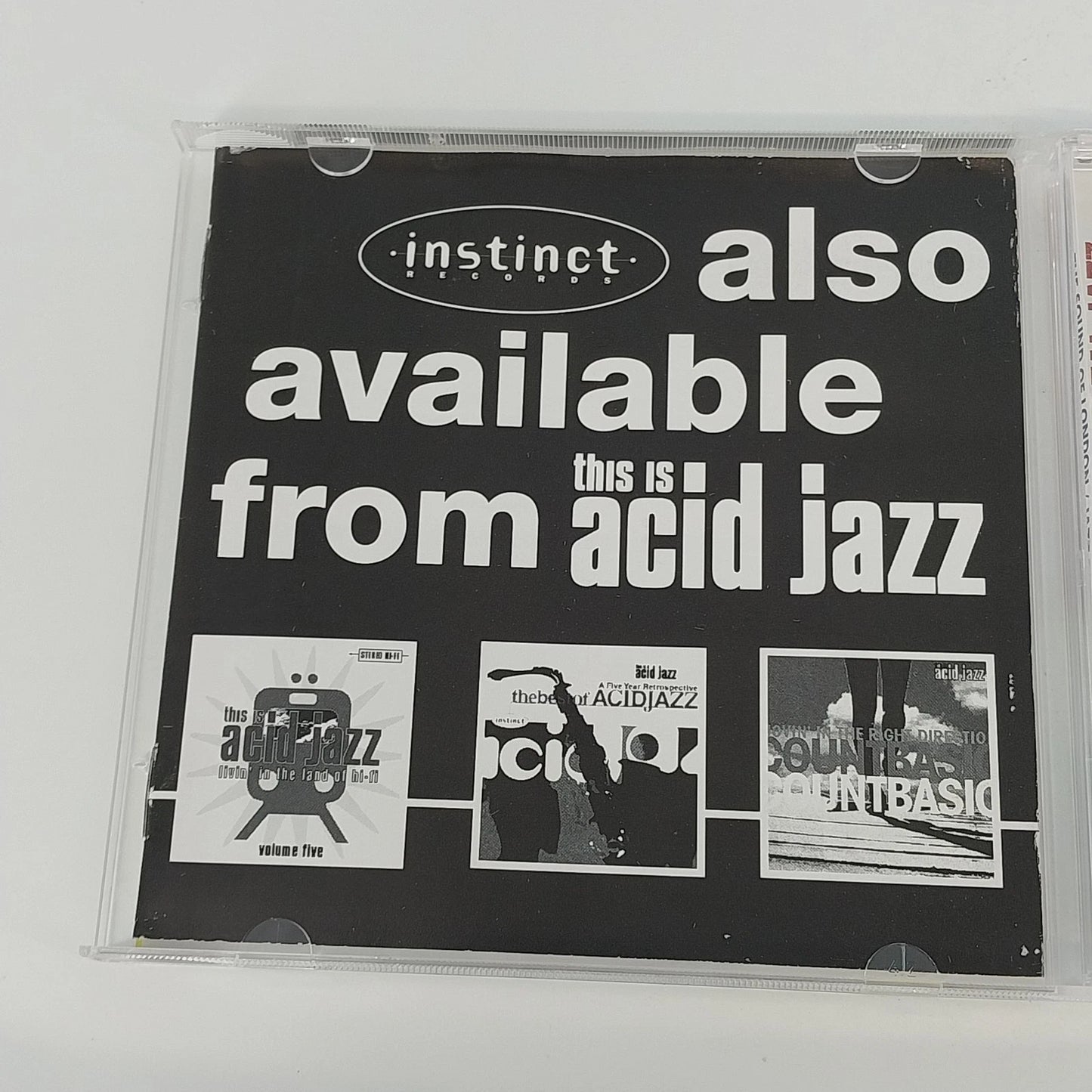 Various The Sound of London Jazz Powers Vol 2 CD 1996 Acid Jazz Instinct