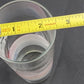 Clear Diet Pepsi One Calorie Clear Glass w Classic Logo Design 10oz Vintage 60's