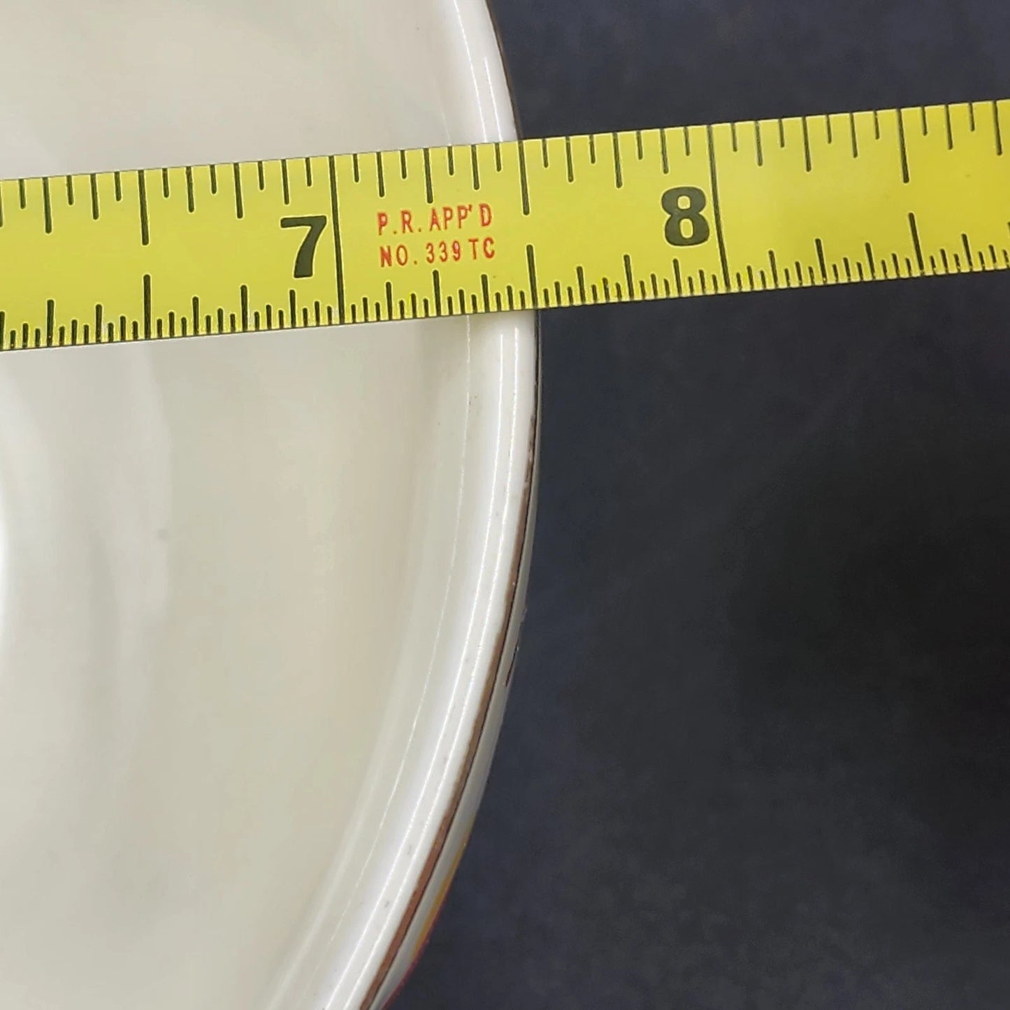 Autumn Leaf Radiance Mixing Bowl 2 Qt Hall's Superior Jewel Tea 7.5" MCM Vintage