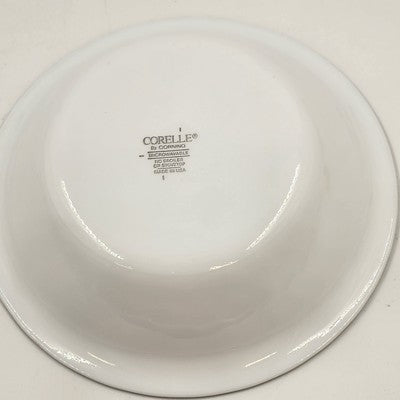 Corelle Callaway Green Ivy Soup Cereal Bowl Swirl Edge 7.25"