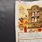 Country Cabinet with Spices 1976 Calendar Linen Kitchen Towel Vintage 27" x 16"