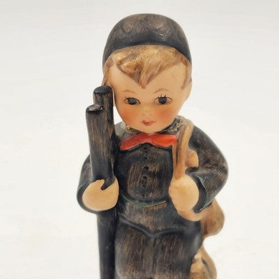 Goebel Hummel Chimney Sweep #12 TMK 2 2/0 Crazing Present 4" 1950's W Germany
