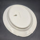 Noritake Crest Oval Serving Platter 5421 Lily the Valley 13" Platinum Trim Vtg