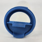 Tupperware 1912-7 Modular Mates Round #4 Sheer 30 oz Container with Blue Lid Vtg