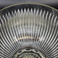 Colony Starlight Glass Punch Bowl 11" with Plastic Ladle 13" Vintage Mid Century