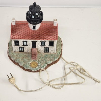 Lefton Alcatraz Lighthouse Lighted Figurine Limited Edition 4259/9000 Vintage