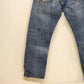 Levi’s 505 Mens 32x30 Medium Wash Straight Leg Jeans Regular Fit Distressed Blue
