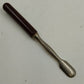Silver Dental Periosteal Elevator Bone Spoon Surgical Instrument Phenolic Handle