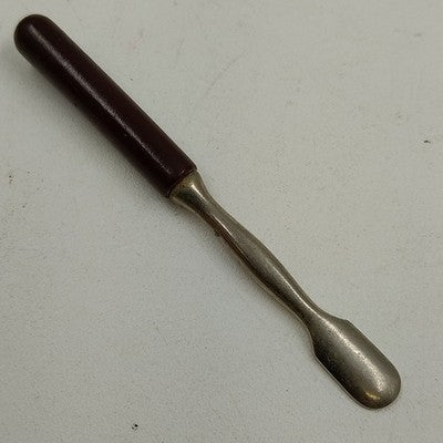 Silver Dental Periosteal Elevator Bone Spoon Surgical Instrument Phenolic Handle