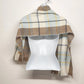 Celvin Tan White Beige Cashmere Feel Scarf Fringe Japan