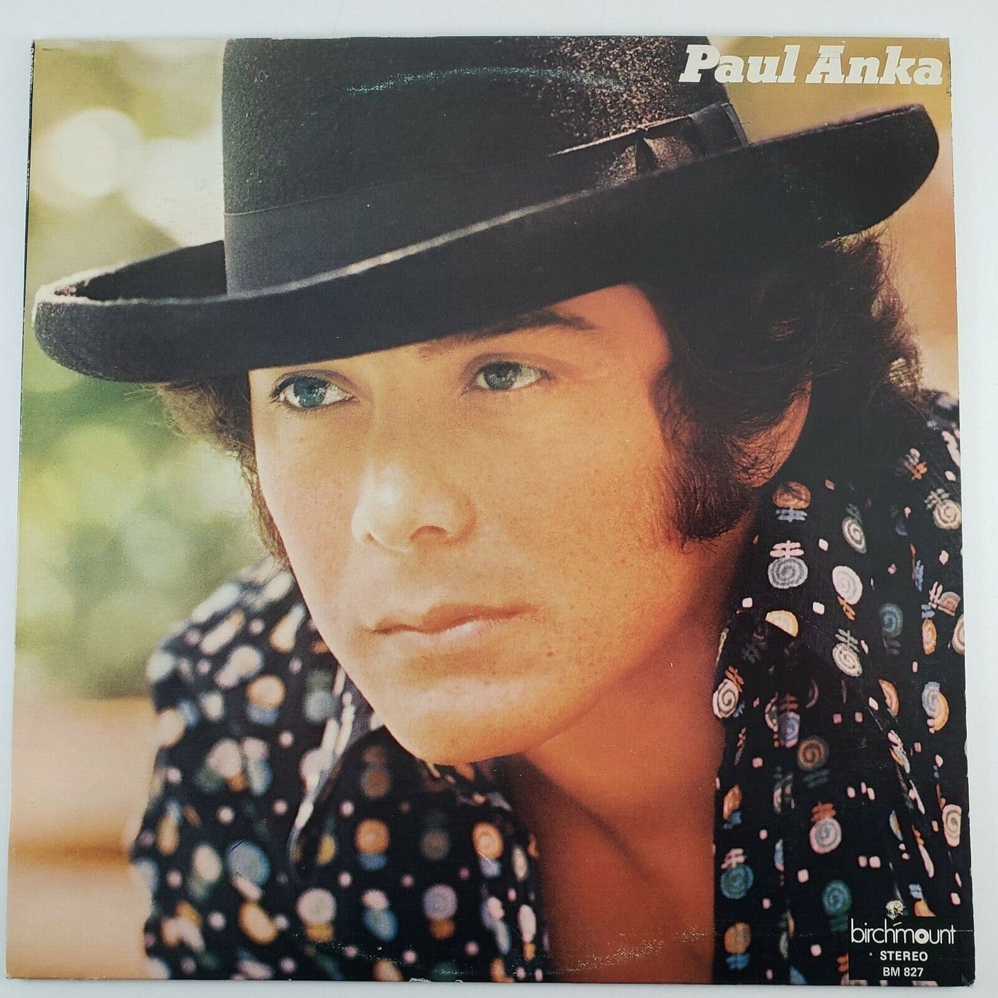 Paul Anka Self Titled Vinyl LP Record BM827 Birchmont Records Stereo 1971 Promo
