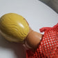 Ken Doll 1968 Mattel Blonde Painted Hair Red Shirt Vintage