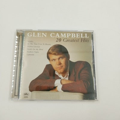 Set of 4 Country Hits CDs: Cash, Twitty, Alabama, Glen Campbell