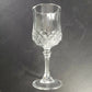 4 Cristal D'Arques-Durand Clear Longchamp Lead Crystal Stemmed Wine Glasses 6½"