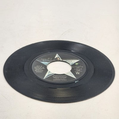 Ringo Starr Photograph/Down and Out 7" 45 RPM Vinyl Record 1973 Apple 1865