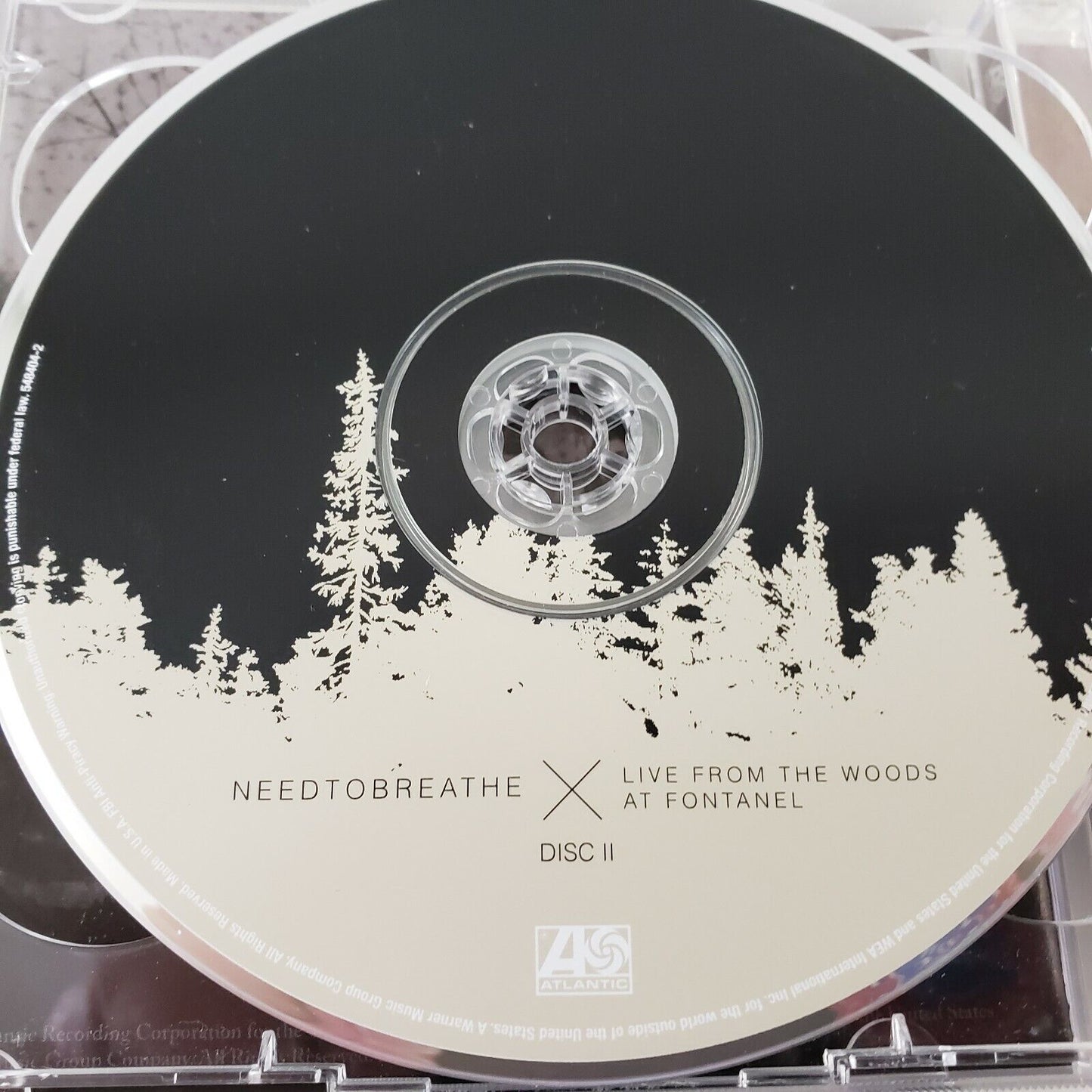 Needtobreathe Live From The Woods At Fontanel 2CD Set 2015 Atlantic