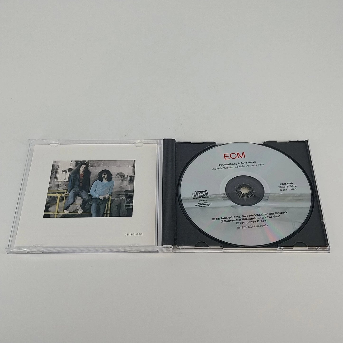 Pat Metheny & Lyle Mays As Falls Wichita So Falls Wichita Falls CD 1981 ECM Jazz