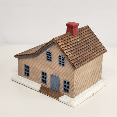 General Store Christmas Americana Village 7.5" Ceramic Homemade Lighted Vintage