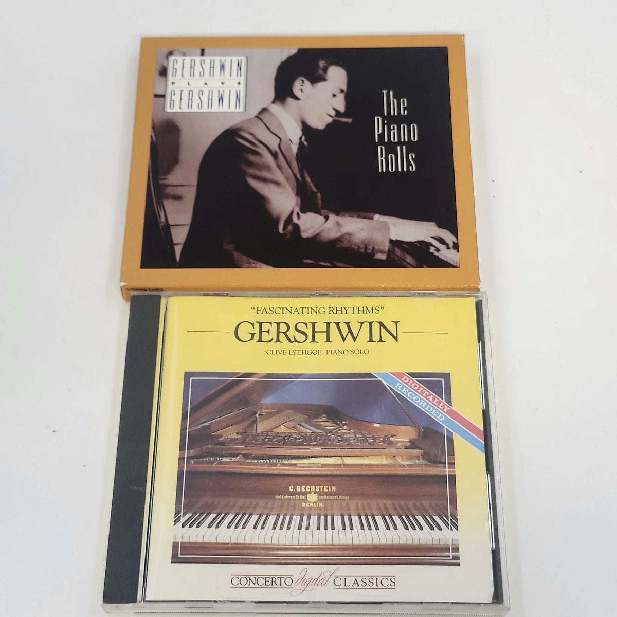 Gershwin 2 CD Plays Gershwin The Piano Rolls Fascinating Rhythms Classical Jazz