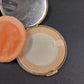 Zell 5th Ave Rotary Club Compact Mirror Powder Puff Floral & Guilloché Enamel