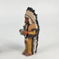 10 pc Native American Set Resin Collectible Figurines 7 People Eagle Horse Bison
