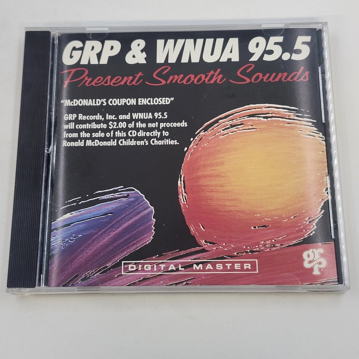 GRP WNUA 95.5 Present Smooth Sounds 1988 smooth jazz compilation CD