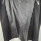 Chelsea Theodore Black Pencil Skirt Women's 10 Faux Leather Panel Zip China
