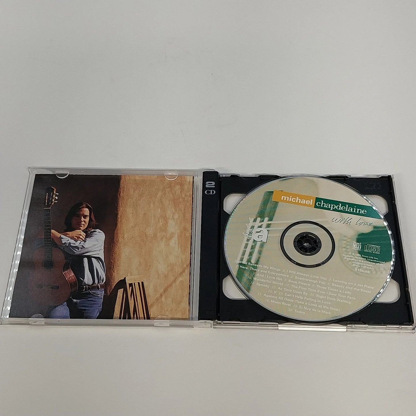 Michael Chapdelaine With Love 2 CD Set Time Life Music R138-40 Instrumental 1995