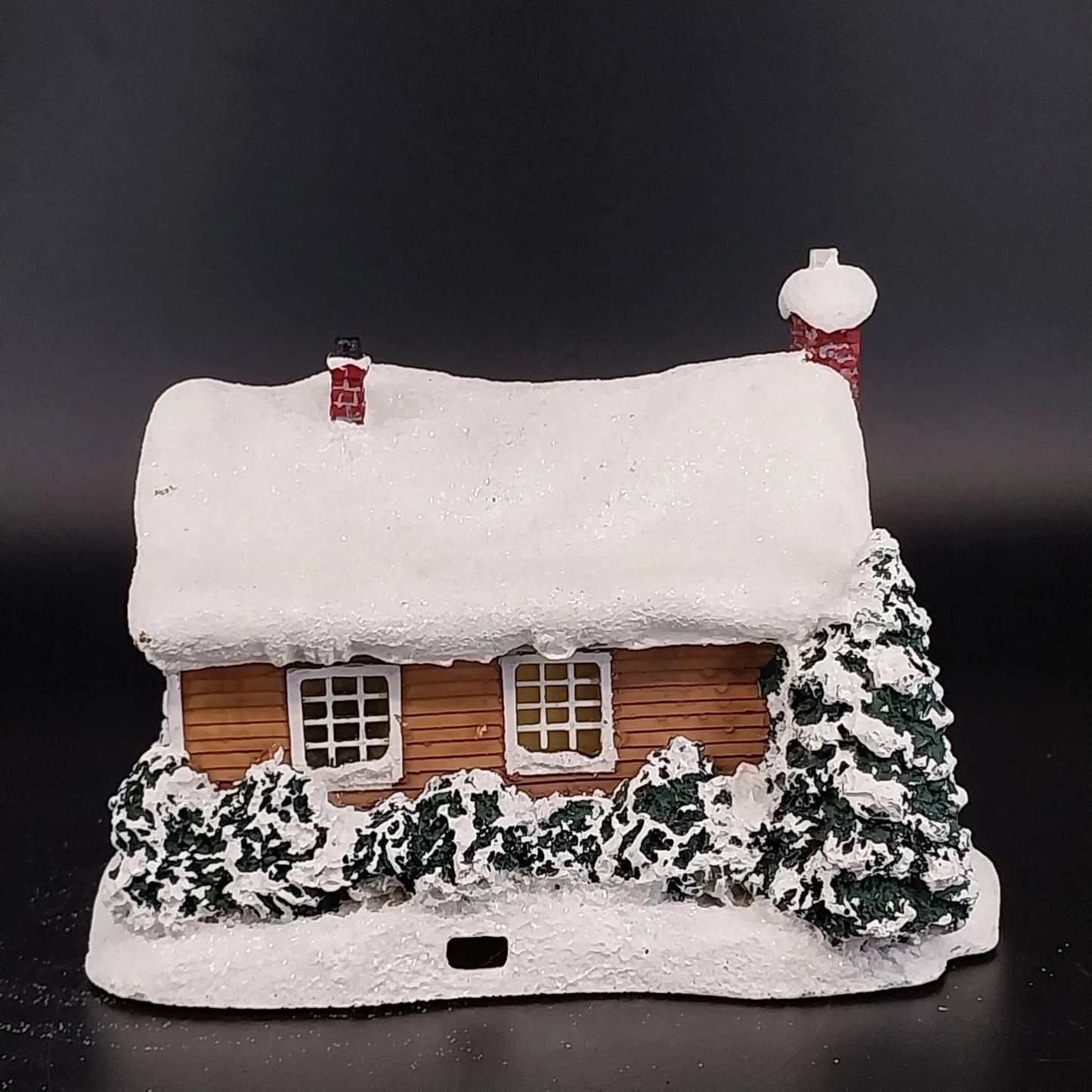 Thomas Kinkade Childhood Home Lighted Christmas Cottage