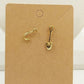 Gold Tone Shovel & Gold Tone Fishing Fish Hook Brooch Lapel Pins Tie Tack Vtg