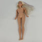 Mattel Barbie Doll Blonde Purple Hair Bendable Knees Nude Hair 1998 Head 1999