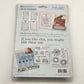 NOS Lot of 2 Clear Unmounted Stamps Journaling stamps And Doodle Tagged Stamps