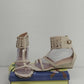 Forever Link Jill 11 Beige Wedge Sandals Womens Size 8