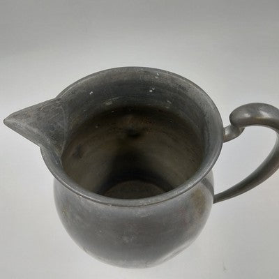 Wilton Armetale Plough Tavern Water Pitcher 3444 Aluminum Alloy 7.5"x5" Vintage