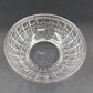 Imperial Glass Monticello Waffle Block Footed Candy Dish 6.25" x 2.75" Vintage