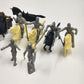 31-pc Medieval Soldier Infantry Knight Warrior Horses Figure Plastic Playset Toy